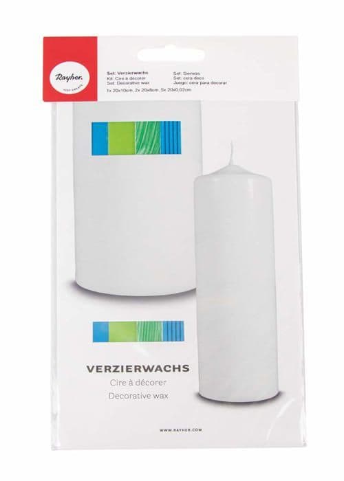 Vax för ljus - modelleringsljus - kristallgel - vaxark - vaxlins - paraffin Rayher hobby - 31565376