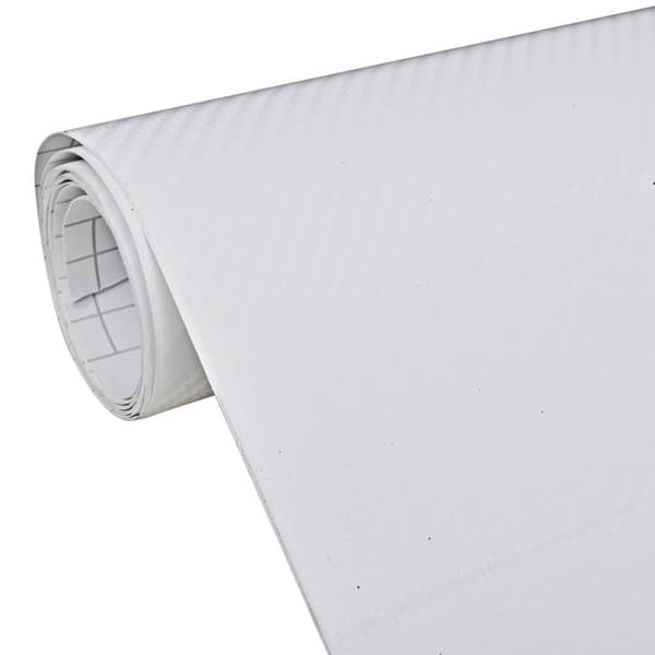 vidaXL bilfolier 2 stk. 100x150 cm 3D hvid