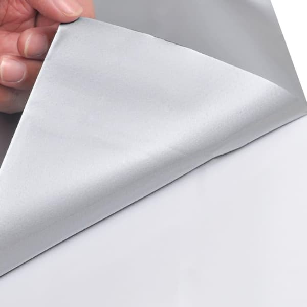 vidaXL bilfolier 2 stk. 100x150 cm + 50x150 cm mat sølvfarvet