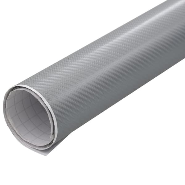 vidaXL Auton päällystekalvot 2 kpl 4D hopea 100x150 cm + 50x150 cm