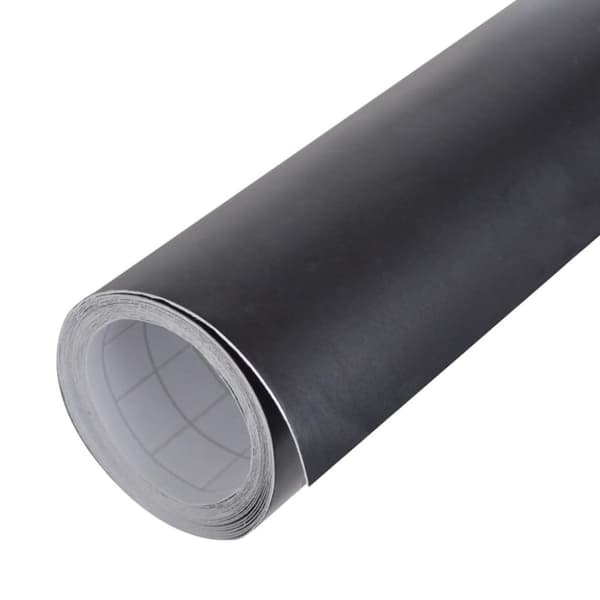 vidaXL bilfolier 2 stk. 100x150 cm mat sort