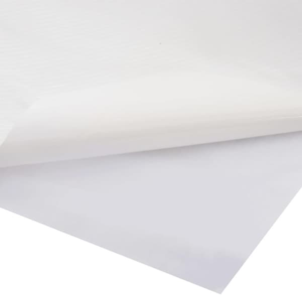 vidaXL bilfolie 100x150 cm 4D hvid