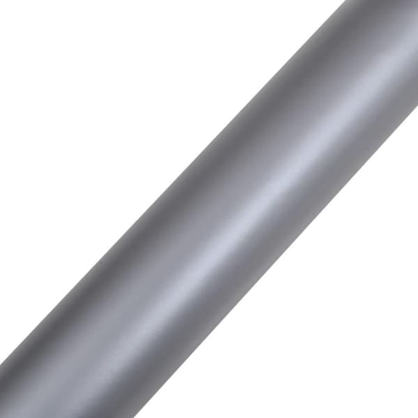 vidaXL bilfolie 100x150 cm mat sølvfarvet
