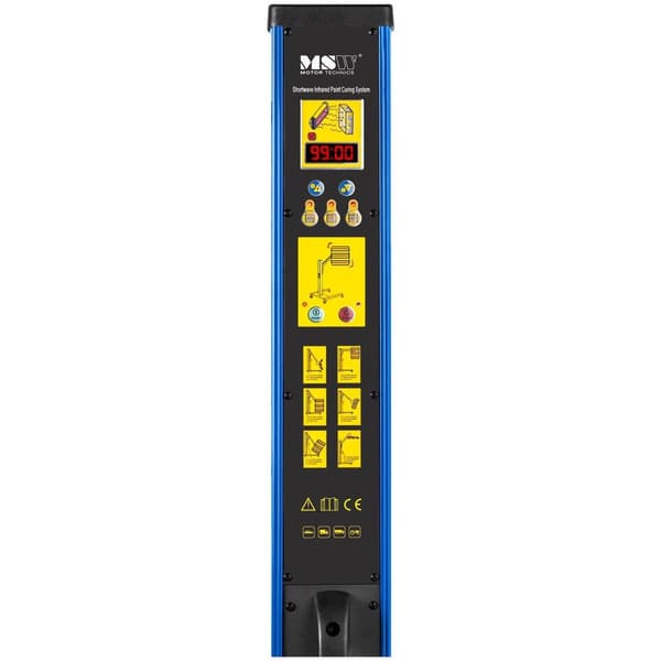 MSW IR-tork - 3.300 W - 3 lampor