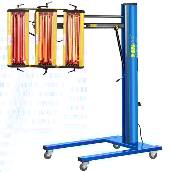 MSW IR-tork - 3.300 W - 3 lampor