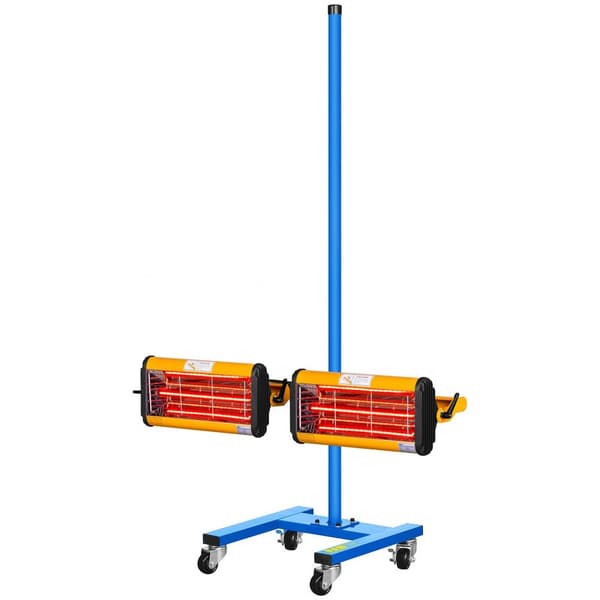 MSW IR-tork - 2.200 W - 2 lampor