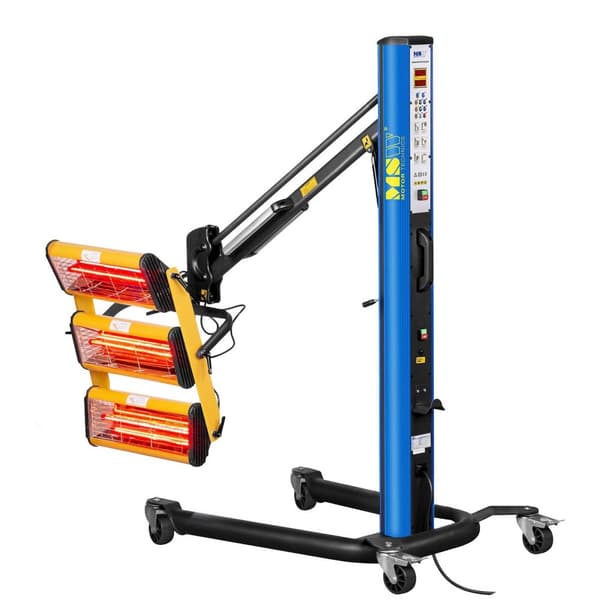 MSW IR-tork - 3.300 W - 3 lampor - puls