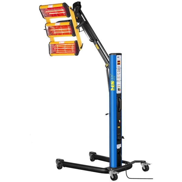 MSW IR-tork - 3.300 W - 3 lampor - puls