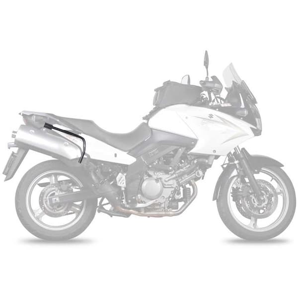 Shad 3p Suzuki V-strom 650 Sivu Tapaukset Asennus Suzuki V-strom 650 Musta