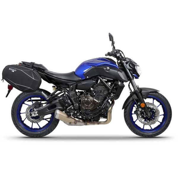 Shad Sidetaskeholder Yamaha Mt07 Sort