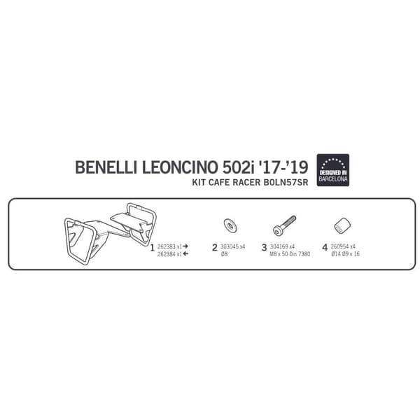 Shad Sr Sidetaskeholder Benelli Leoncino 502i/trail Sort