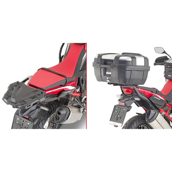 Givi Monokey/monolock Yläkotelon Takateline Honda Crf1100l Africa Twin Musta