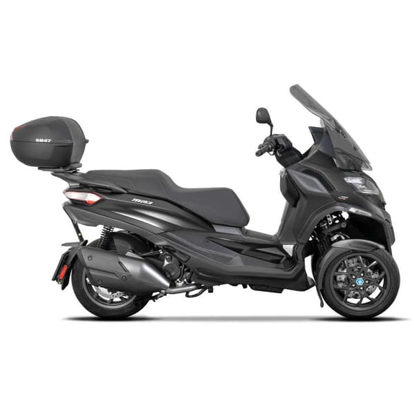 Shad Yläkotelon Takakiinnitys Piaggio Mp3 400/sport/exclusive 530 Hopeinen