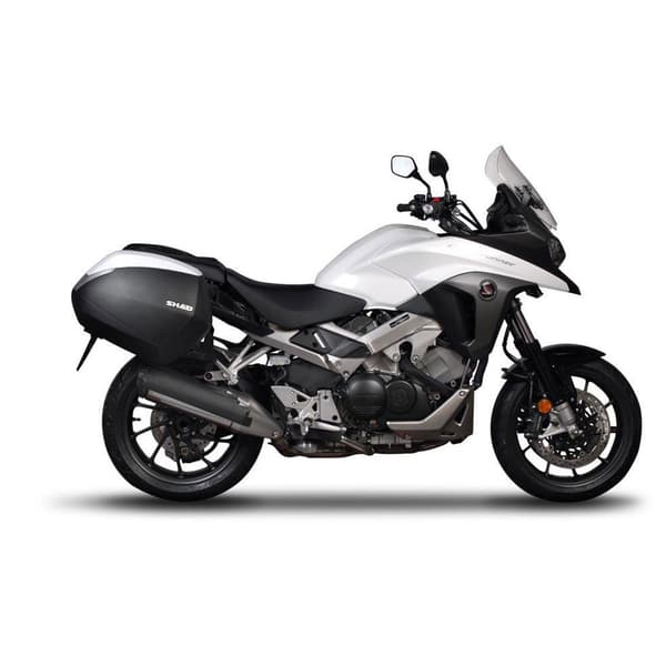 Shad 3p Honda Vfr800x Crossrunner Side Sager Montering Honda Vfr800x Crossrunner Sort