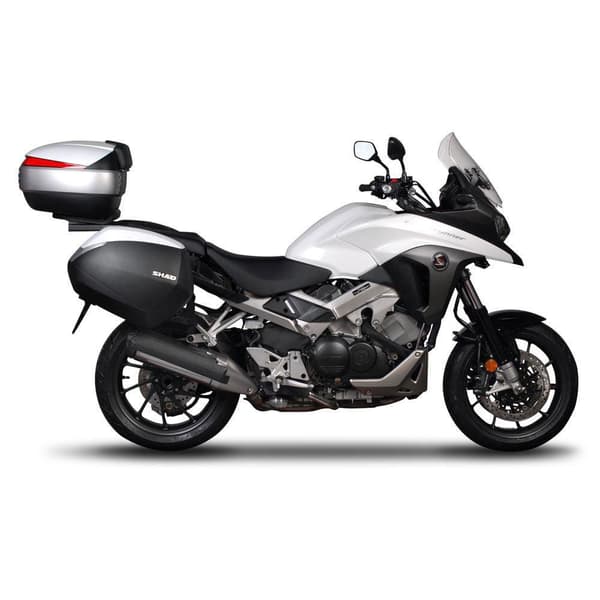 Shad 3p Honda Vfr800x Crossrunner Side Sager Montering Honda Vfr800x Crossrunner Sort