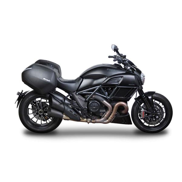 Shad 3p Ducati Diavel 1200 Side Sager Montering Ducati Diavel 1200 Sort