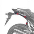 Miniatyrbillede 5 af 7: Shad 3p Ducati Diavel 1200 Side Sager Montering Ducati Diavel 1200 Sort