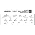 Pikkukuva 3 / 7: Shad 3p Kawasaki Er6 N-f Sivu Tapaukset Asennus Kawasaki Er6 N-f Musta