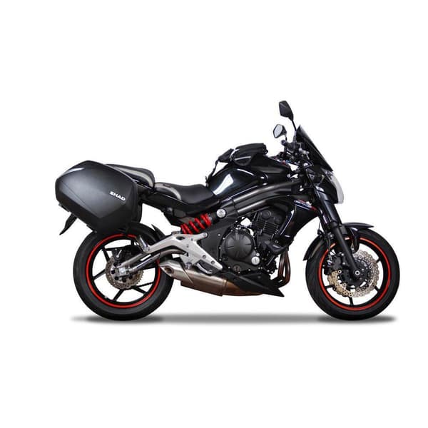 Shad 3p Kawasaki Er6 N-f Sivu Tapaukset Asennus Kawasaki Er6 N-f Musta