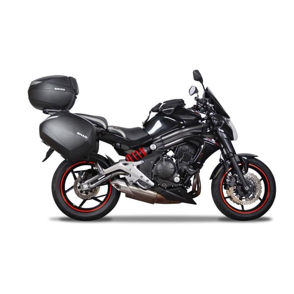 Shad 3p Kawasaki Er6 N-f Sivu Tapaukset Asennus Kawasaki Er6 N-f Musta