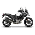 Miniatyrbillede 3 af 6: Shad 4p Suzuki V-strom 650 Side Sager Montering Suzuki V-strom 650 Sort