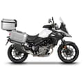 Miniatyrbillede 4 af 6: Shad 4p Suzuki V-strom 650 Side Sager Montering Suzuki V-strom 650 Sort