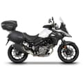 Miniatyrbillede 6 af 6: Shad 4p Suzuki V-strom 650 Side Sager Montering Suzuki V-strom 650 Sort