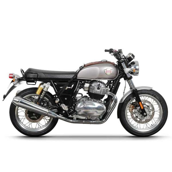 Shad Sr-sivulaukkupidike Royal Enfield Interceptor 650 Musta