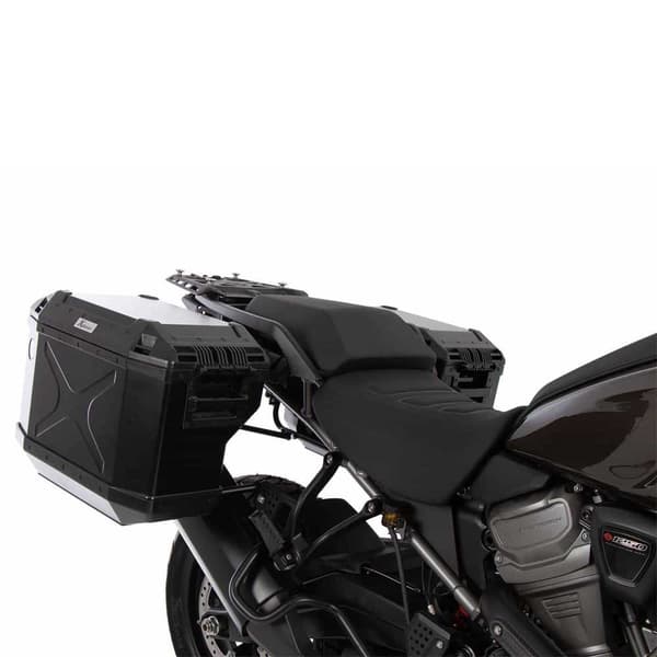 Hepco Becker Sivukoteloiden Kiinnitys Xplorer Cutout Harley Davidson Pan America 1250/special 21 6517600 00 01-01-40 Musta