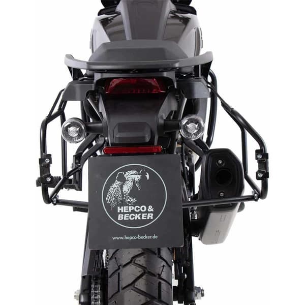 Hepco Becker Sivukoteloiden Kiinnitys Xplorer Cutout Harley Davidson Pan America 1250/special 21 6517600 00 01-01-40 Musta