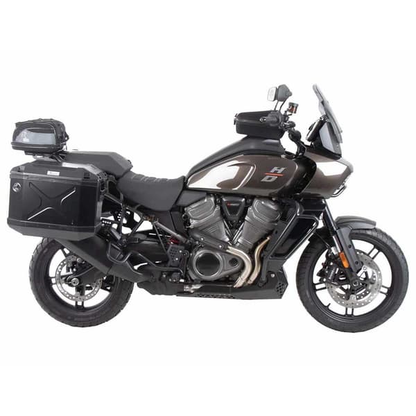 Hepco Becker Sivukoteloiden Kiinnitys Xplorer Cutout Harley Davidson Pan America 1250/special 21 6517600 00 01-01-40 Musta