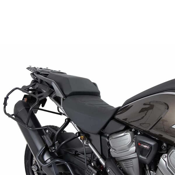 Hepco Becker Sivukoteloiden Kiinnitys Xplorer Cutout Harley Davidson Pan America 1250/special 21 6517600 00 01-01-40 Musta