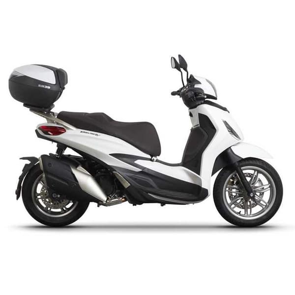 Shad Taka Asennus Top Master Piaggio Beverly 300/400/300s/400s Musta