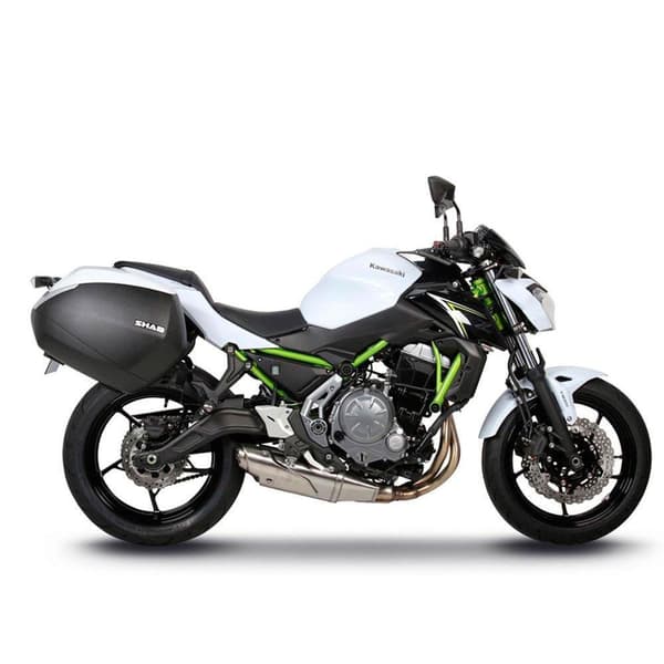Shad 3p Kawasaki Z650/ninja 650 Sivu Tapaukset Asennus Kawasaki Z650/ninja 650 Musta