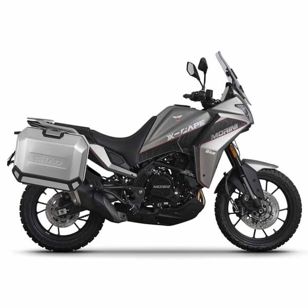 Shad Sivukoteloiden Kiinnitys 4p System Moto Morini X-cape 649 Hopeinen