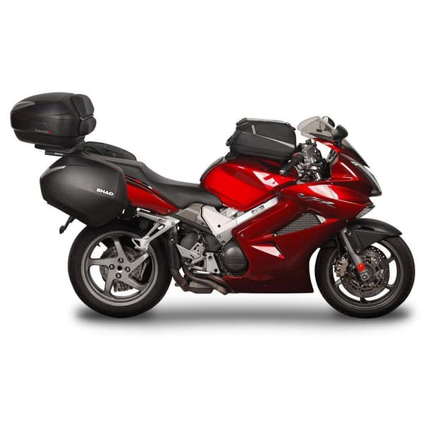 Shad 3p Honda Vfr800/vfr800 Vtec Sivu Tapaukset Asennus Honda Vfr800/vfr800 Vtec Musta