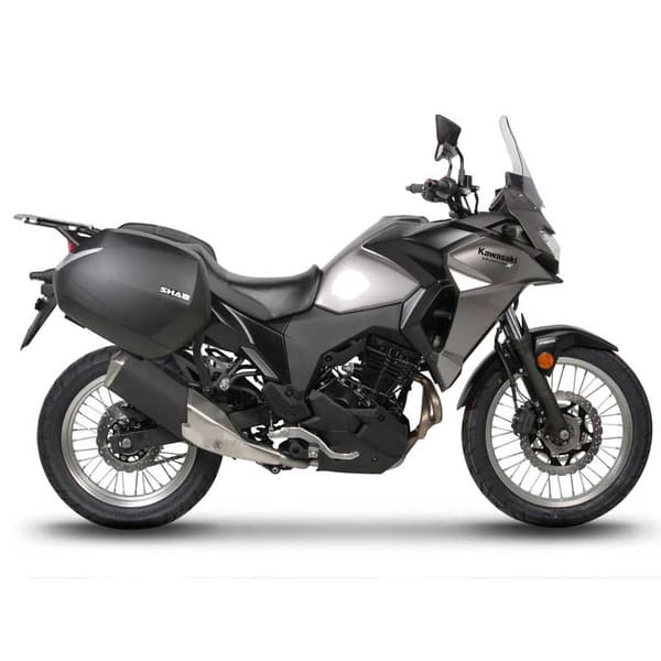 Shad 3p Kawasaki Versys-x 300 Sivu Tapaukset Asennus Kawasaki Versys-x 300 Musta