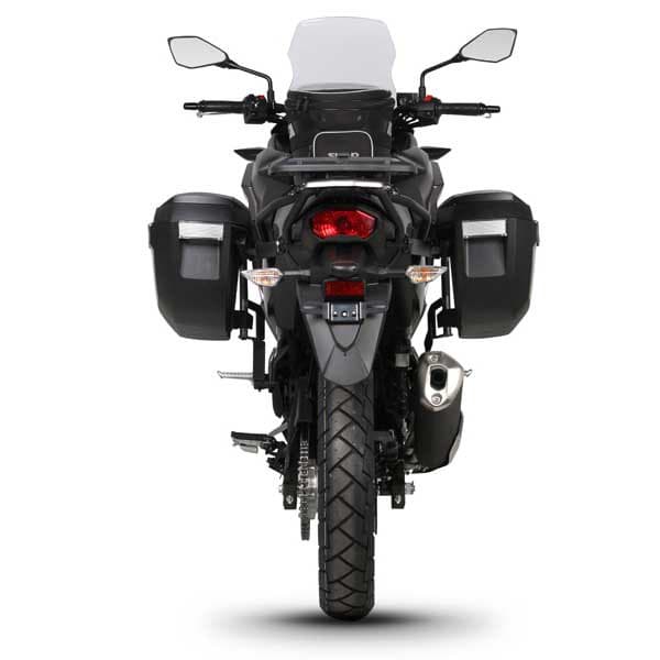 Shad 3p Kawasaki Versys-x 300 Sivu Tapaukset Asennus Kawasaki Versys-x 300 Musta