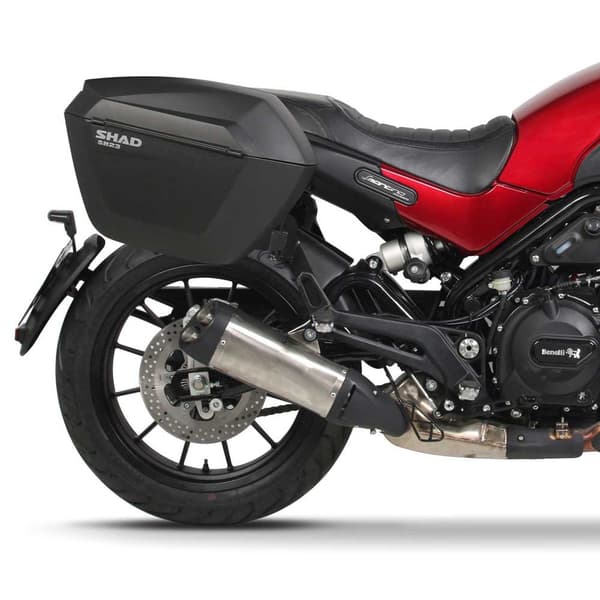 Shad 3p Benelli Leoncino 502i/trail Sivu Tapaukset Asennus Benelli Leoncino 502i/trail Musta