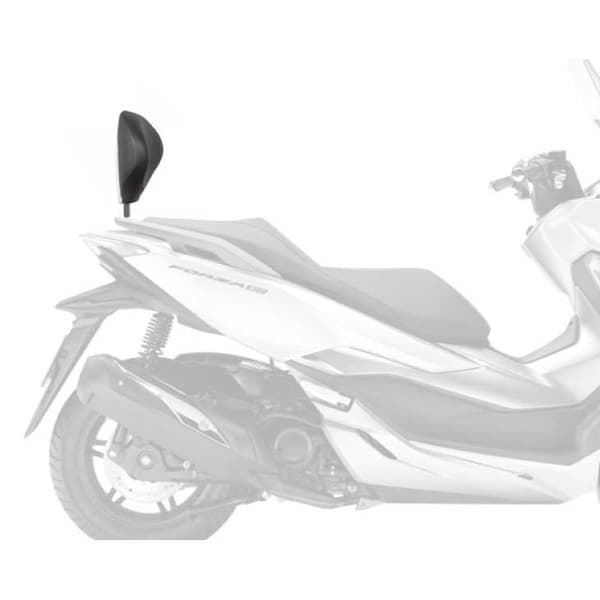 Shad Selkänojan Asennus Honda Forza 125/300 Musta