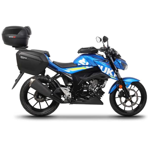 Shad 3p Suzuki Gsx R/s 125 Sivu Tapaukset Asennus Suzuki Gsx R/s 125 Musta