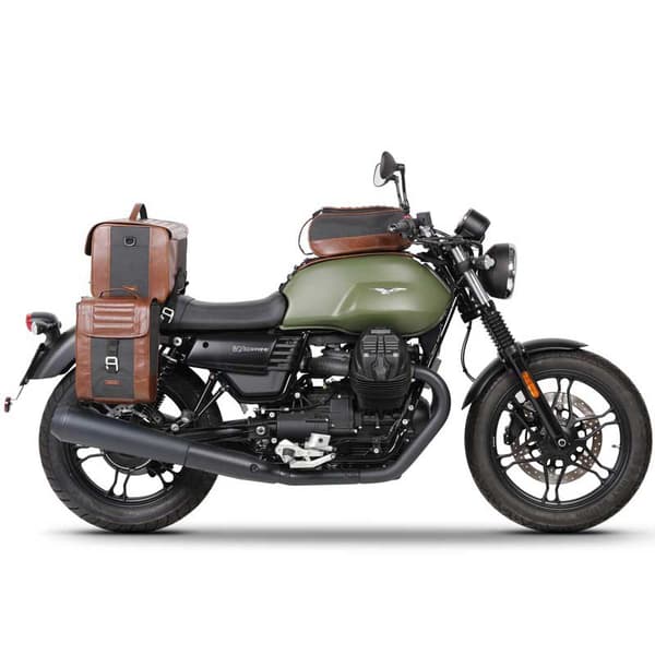 Shad Sr-sivulaukkupidike Moto Guzzi V7 821 Musta