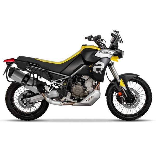 Shad Sivukoteloiden Kiinnitys Aprilia Tuareg 660 Hopeinen