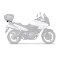 Miniatyrbillede 1 af 2: Shad Top Master Bagbeslag Suzuki V-strom 650/1000&kawasaki Klv 1000 Sort