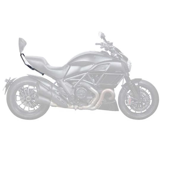Shad Selkänojan Asennus Ducati Diavel 1200 Musta