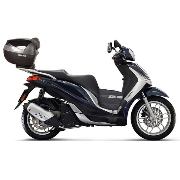 Shad Top Master Takakiinnitys Piaggio Medley 125 Musta
