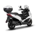 Pikkukuva 4 / 4: Shad Top Master Takakiinnitys Kymco Grand Dink 125/300&x-town 125i/300i Valkoinen,Musta