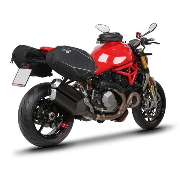 Shad Sivulaukun Pidike Ducati Monster 797/1200&super Sport 937 Musta