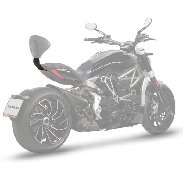 Shad Selkänojan Asennus Ducati Xdiavel S Musta