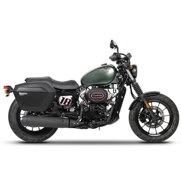 Shad Exclusive 3p Hyosung Gv 125 Aquila Side Sager Montering Hyosung Gv 125 Aquila Sort